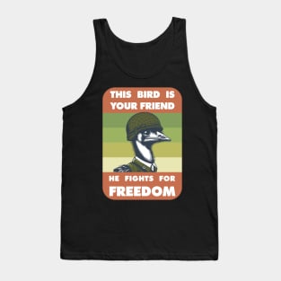 Great Emu War - This Bird Fights for Freedom! Tank Top